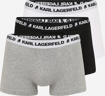 Karl Lagerfeld Boxerky - Sivá: predná strana