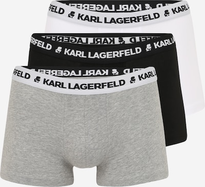 Karl Lagerfeld Boksershorts i grå / sort / hvid, Produktvisning