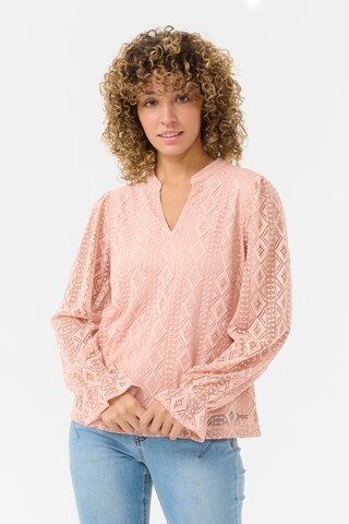 Cream Bluse 'Danika' in Pink: Vorderseite