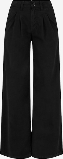 Urban Classics Plissert bukse i svart, Produktvisning