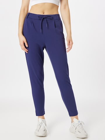 Coupe slim Pantalon 'Carolina' ONLY en bleu : devant