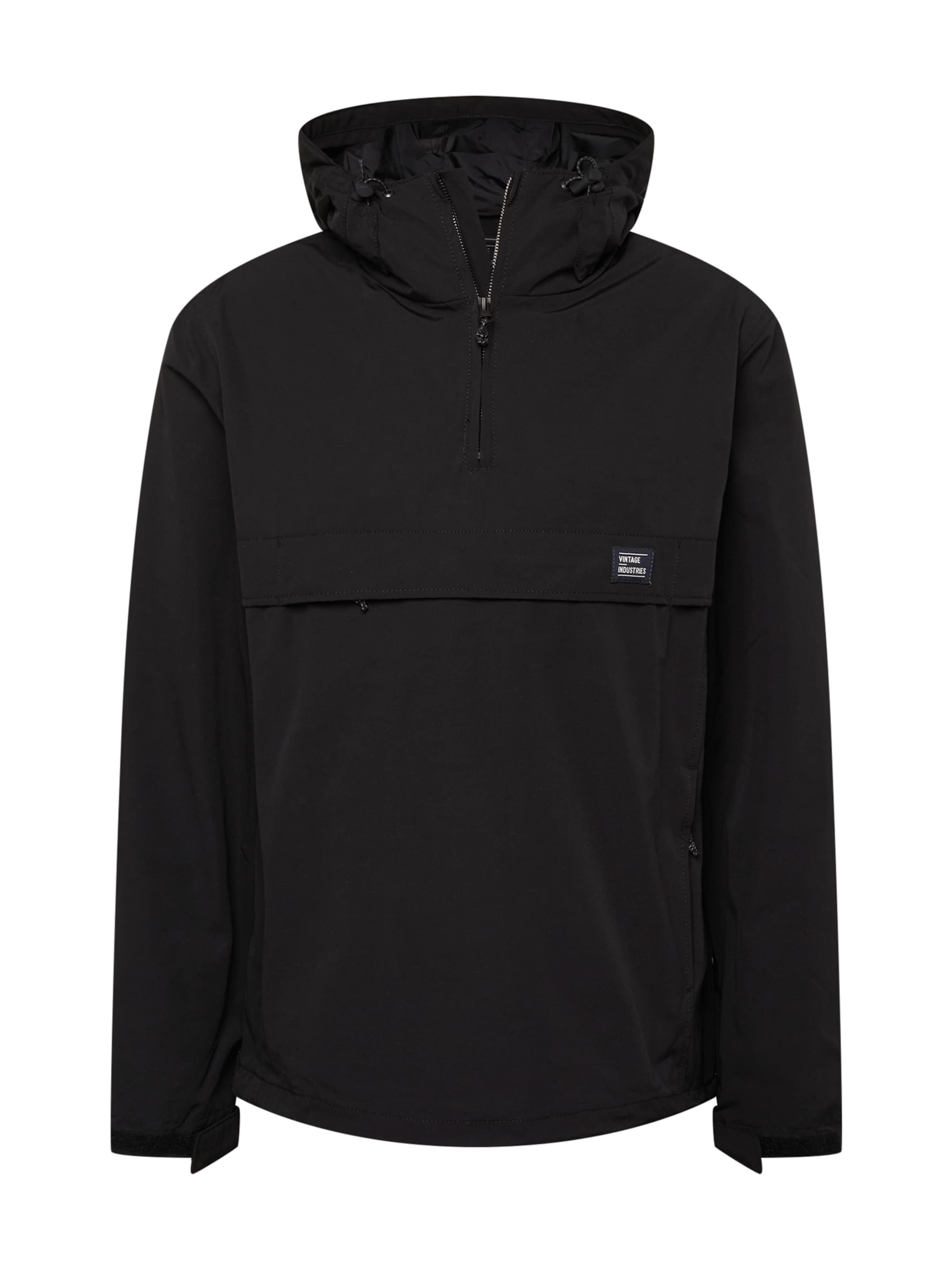 melns Vintage Industries Starpsezonu jaka 'Shooter': no priekšpuses