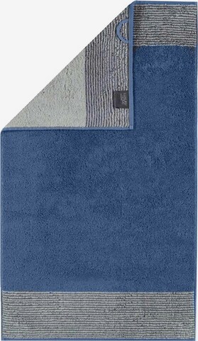 Cawö Towel in Blue: front