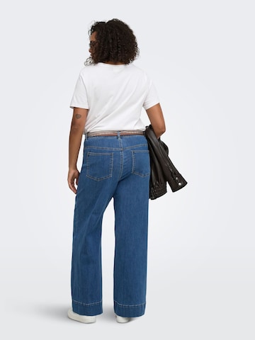Wide leg Jeans di ONLY Carmakoma in blu