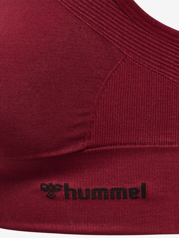 Bustier Soutien-gorge de sport Hummel en rouge