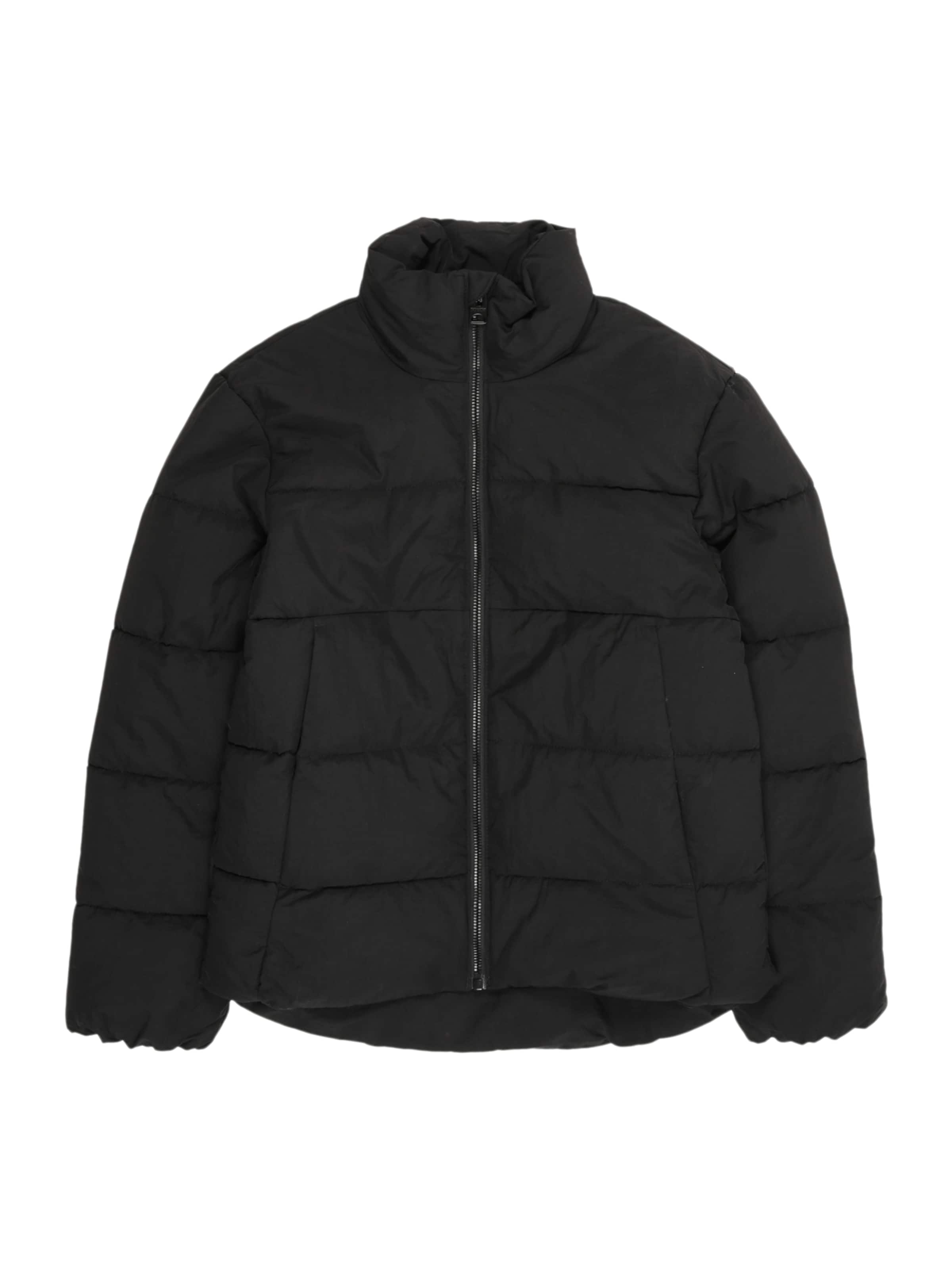 Only & Sons Junior Zimní bunda 'OSJGlobal' – černá: přední strana