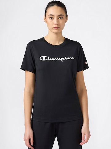 Champion Authentic Athletic Apparel Shirt in Black: front