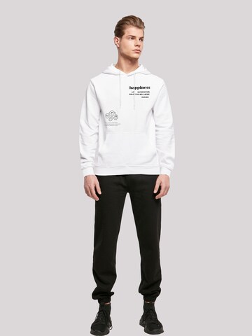 F4NT4STIC Sweatshirt 'Happiness' in Weiß