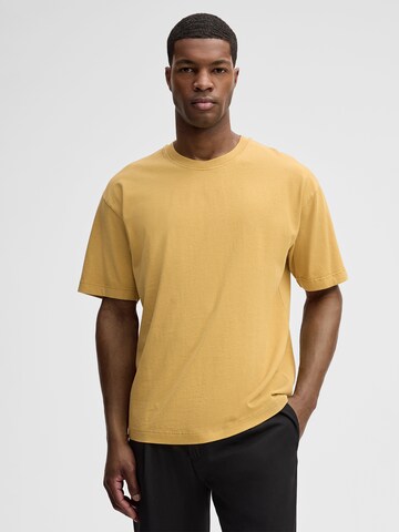 T-Shirt 'Skele ' STRELLSON en jaune : devant