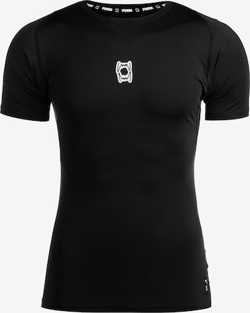 PUMA Base Layer 'Hoops Team' in Schwarz: Vorderseite