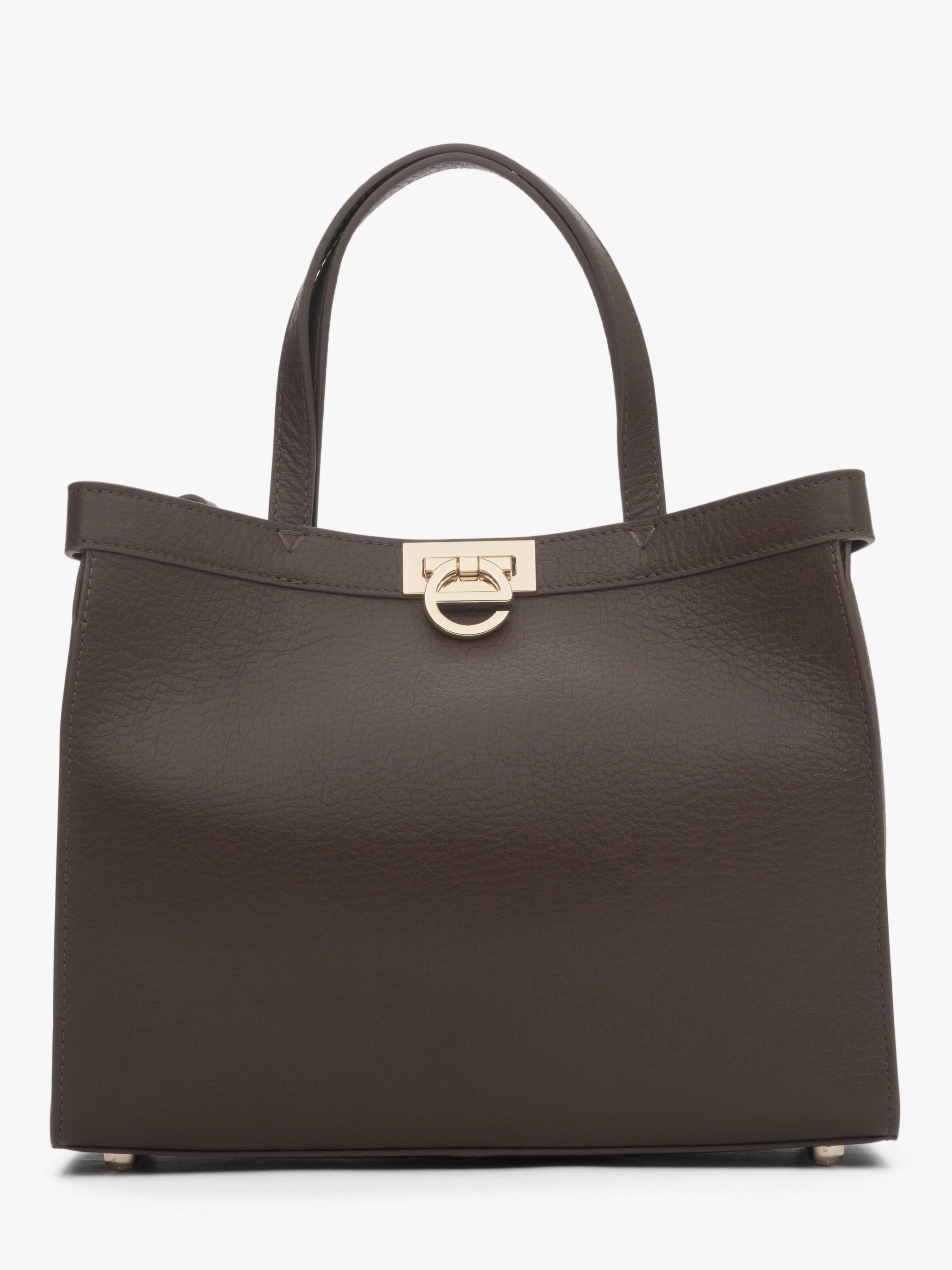 Estro Handbag '7737' in Brown: front
