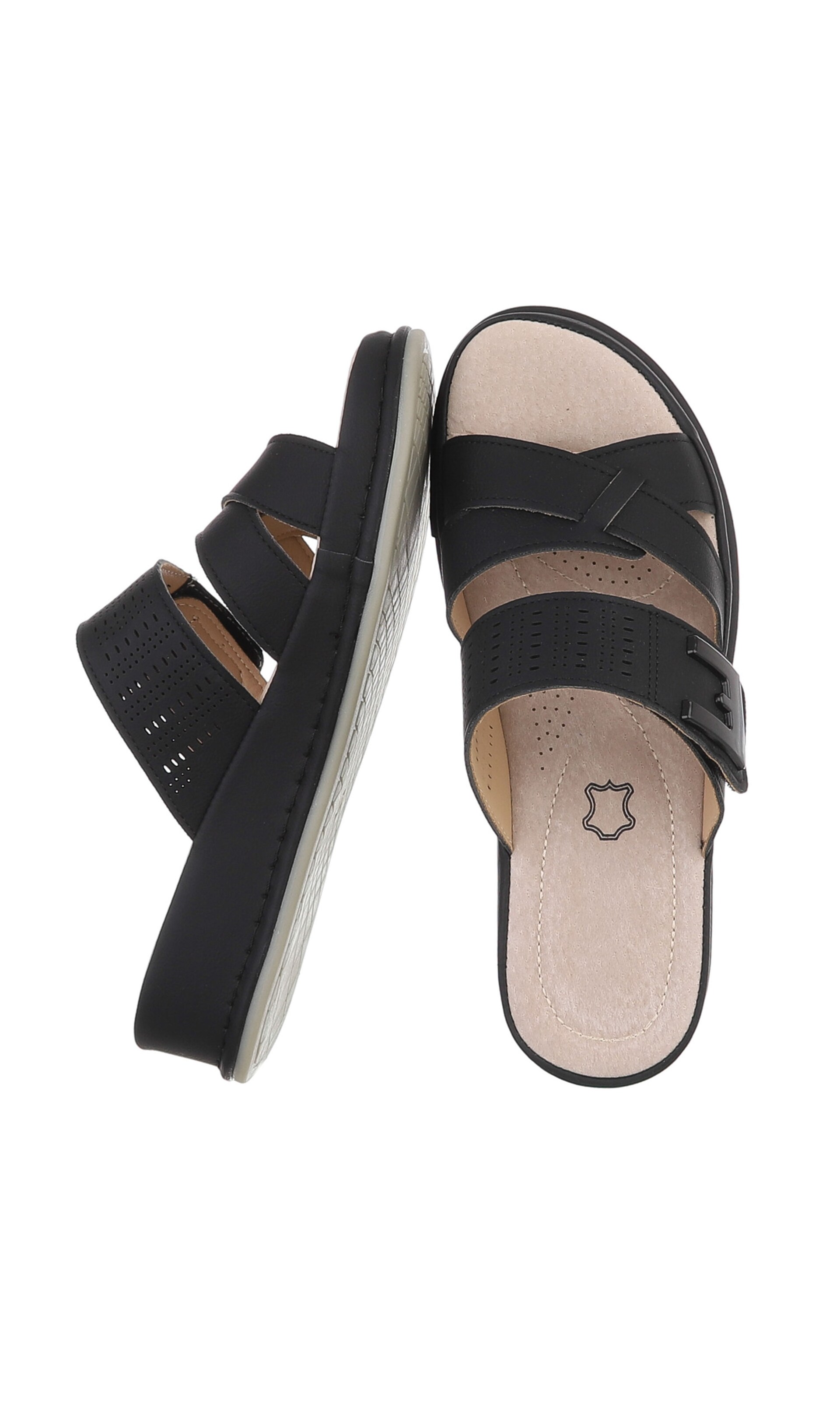 Ital-Design Mules in Black