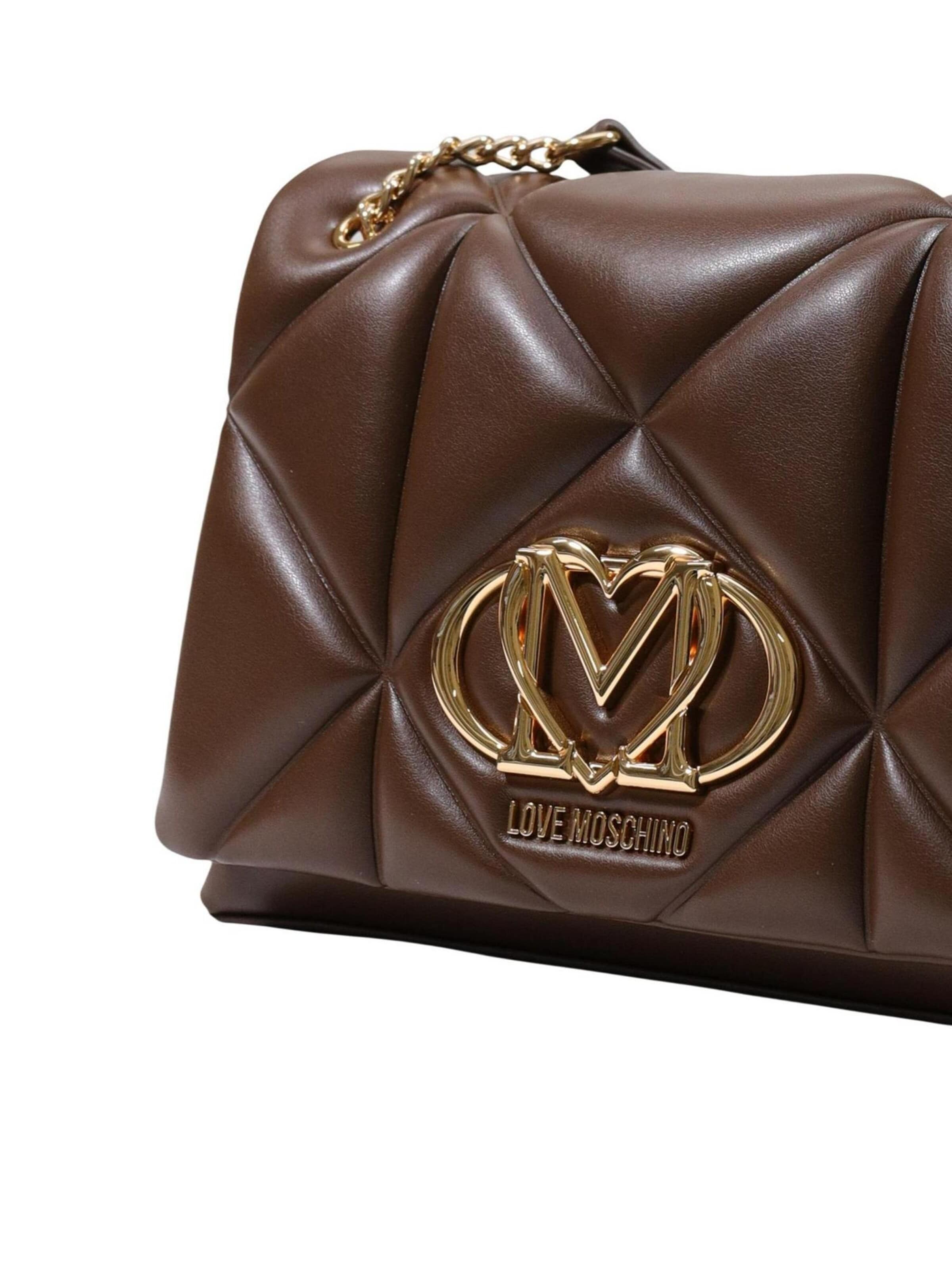 Borsa a spalla 'JC4041PP' di Love Moschino in marrone