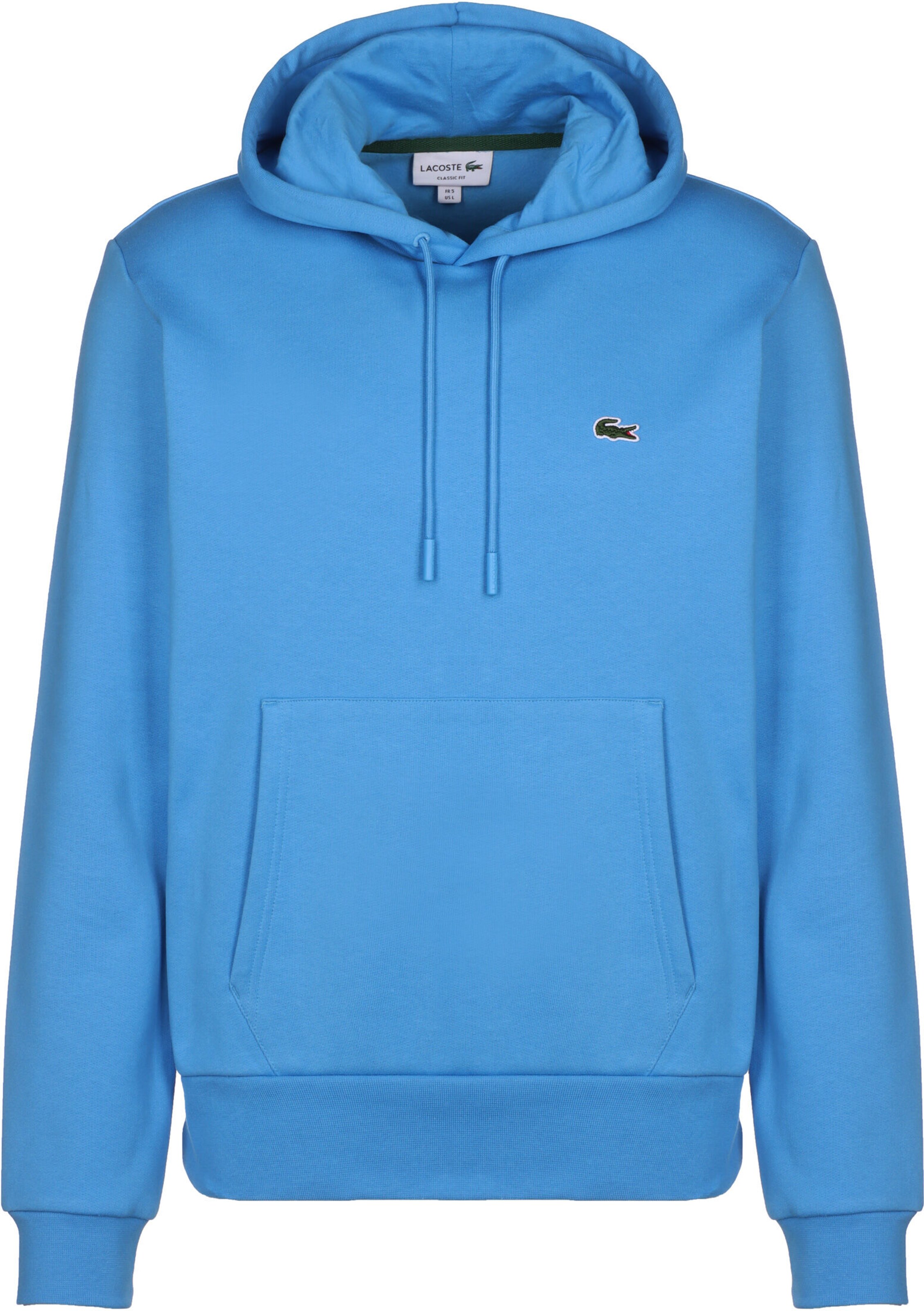 Sweat-shirt LACOSTE en bleu : devant