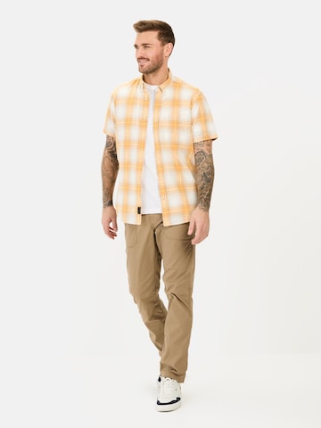 CAMEL ACTIVE Regular fit Button Up Shirt in Orange