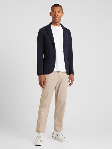 ARMANI EXCHANGE Slim fit Suknjič | modra barva