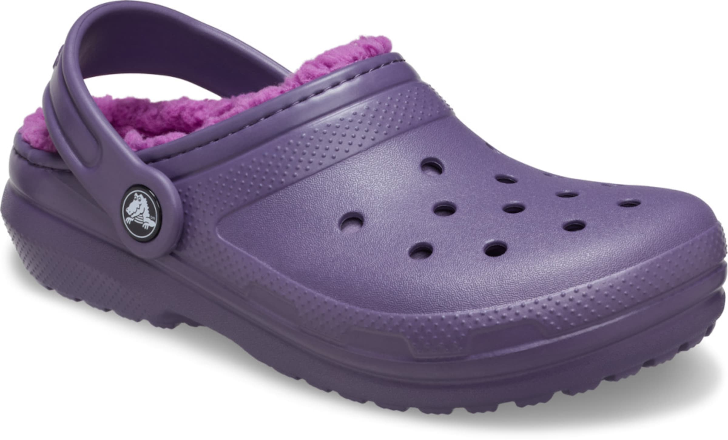 Crocs Flats in Purple: front