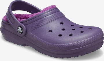 Crocs Flats in Purple: front