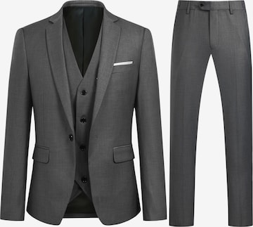 YOUTHUP Suit 'Drittel' in Grey: front