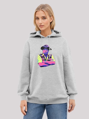 Sweat-shirt 'TV Times Benny Hill In Character 1989 Pop Art' F4NT4STIC en gris : devant