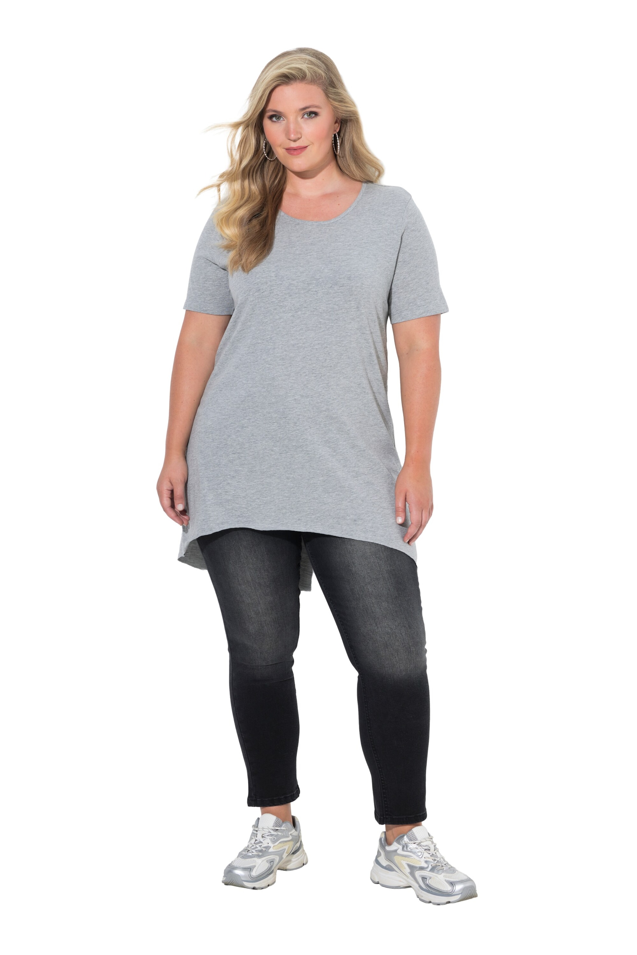 MIAMODA Shirt in Grey: front