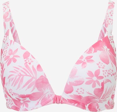 Hunkemöller Hauts de bikini 'Tropical' en rose / blanc, Vue avec produit