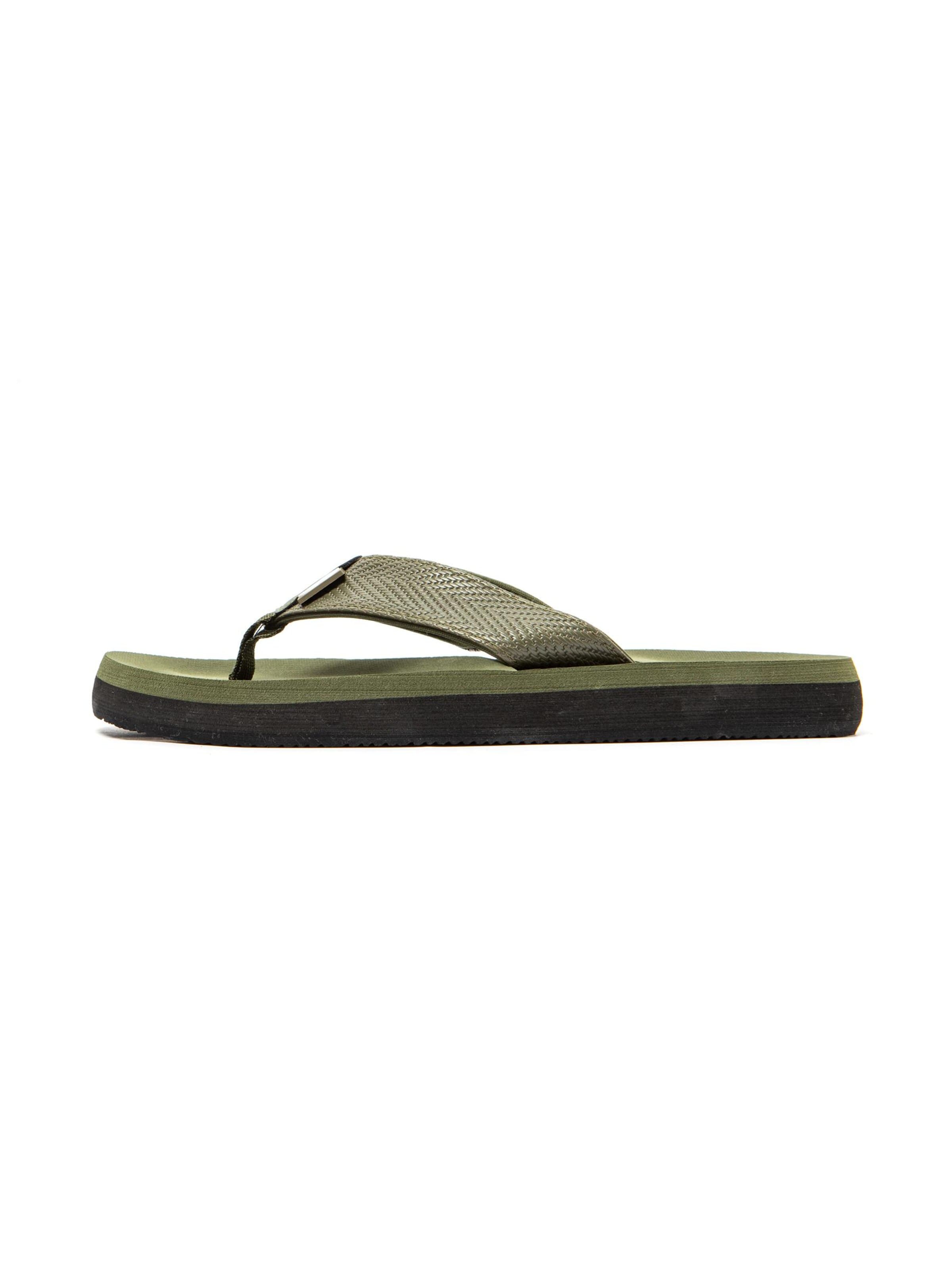 Brasileras - Sapato de praia/banho 'Puff' em verde: frente