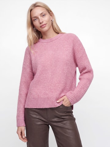 Pullover 'JXSIGGA' di JJXX in lilla: frontale