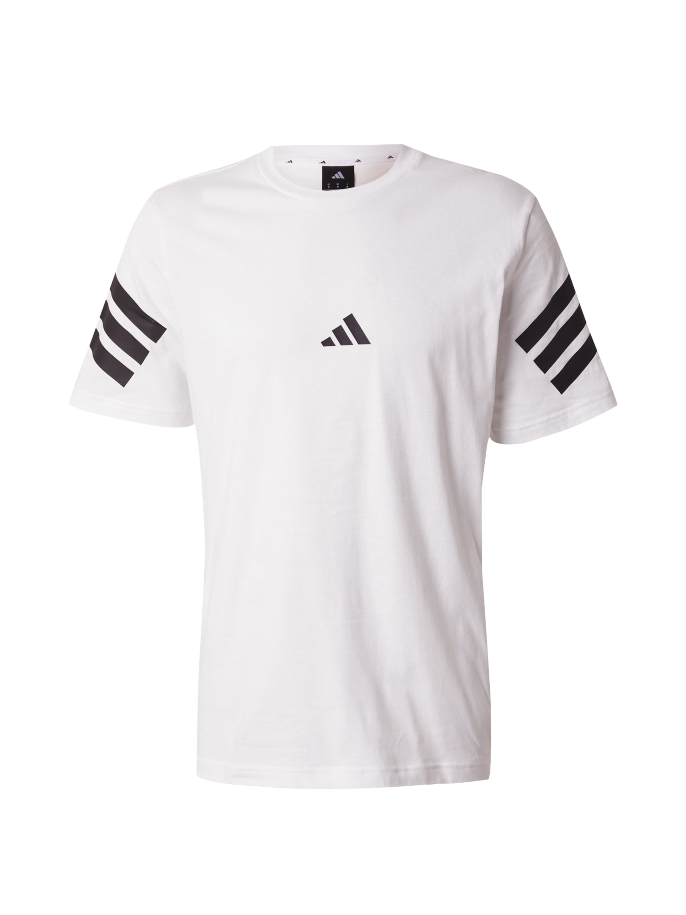 ADIDAS SPORTSWEAR Λειτουργικό μπλουζάκι 'Future Icons 3S' σε λευκό: μπροστά