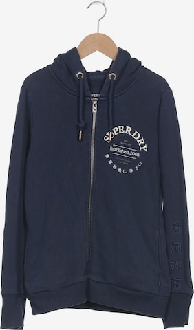 Superdry Kapuzenpullover M in Blau: Vorderseite