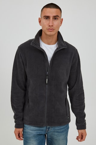 11 Project Fleece Jacket 'Michalis' in Grey: front