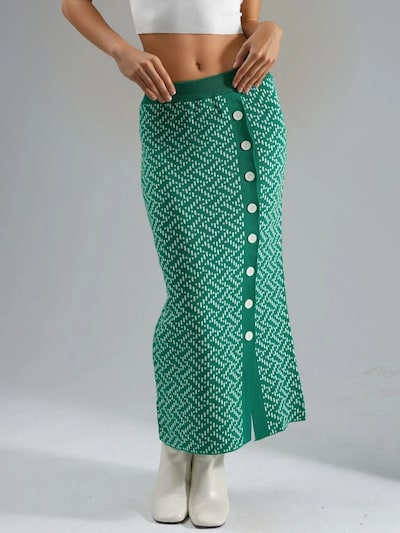 My fashion Skirt in 34-42 in Jade / White, Item view