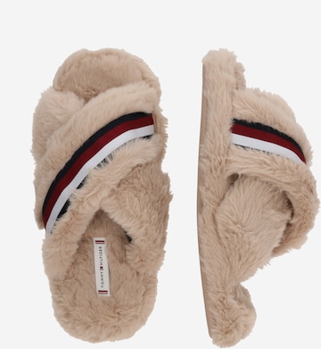 TOMMY HILFIGER Slippers in Beige