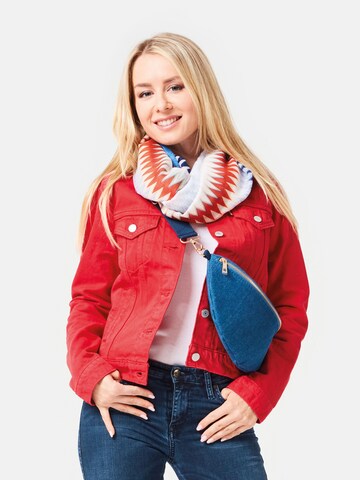 SAMAYA Tasche 'Keely' in Blau: Vorderseite