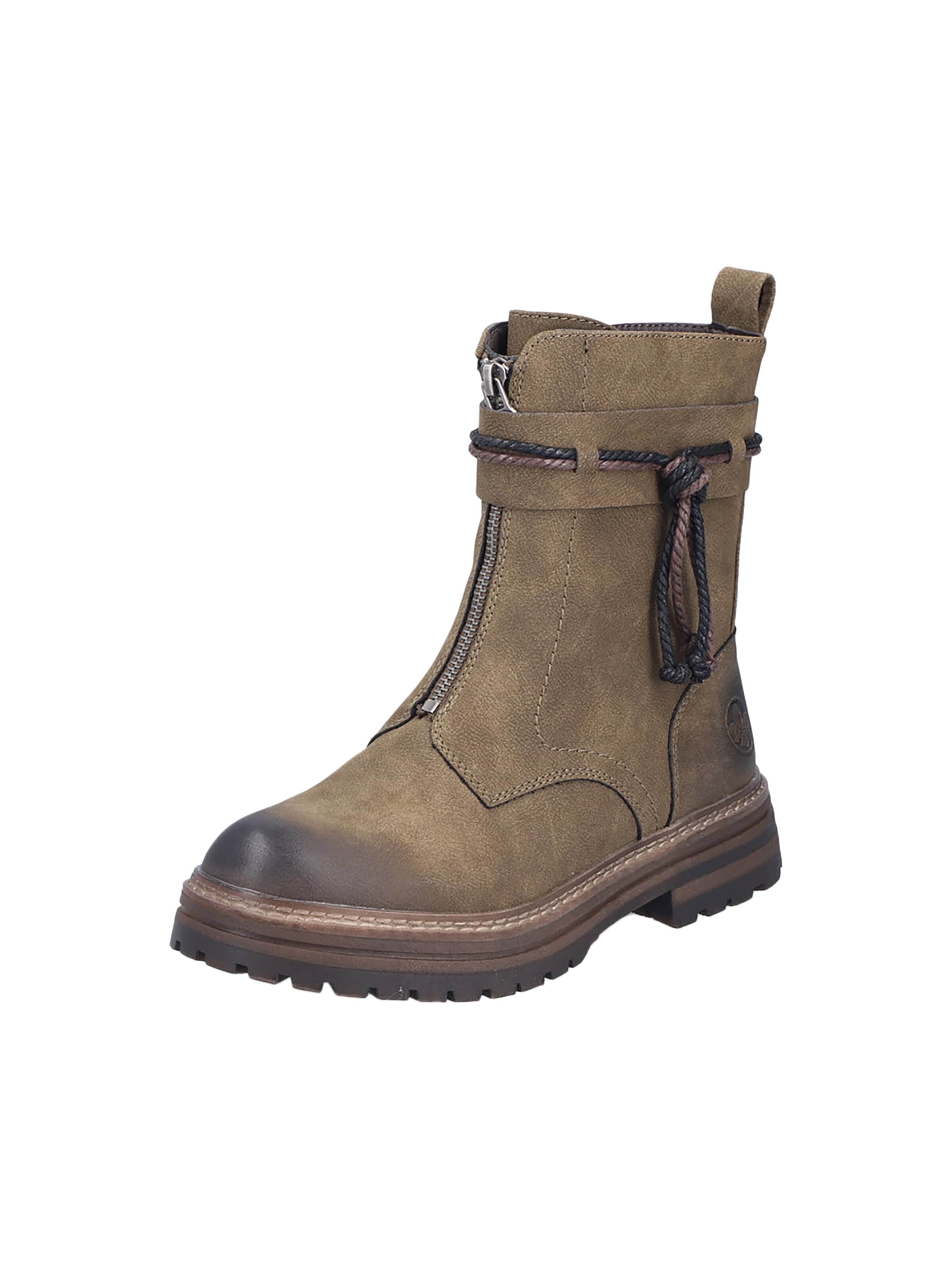 Bottines Rieker en vert