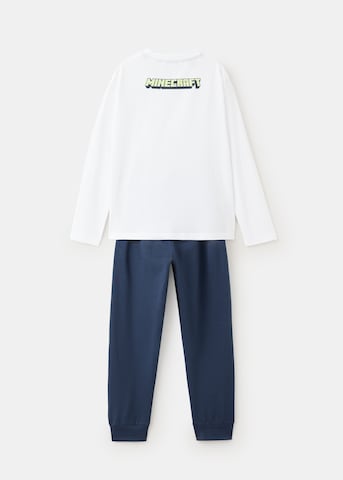 MANGO KIDS Комплект пижама 'MINECRE' в синьо