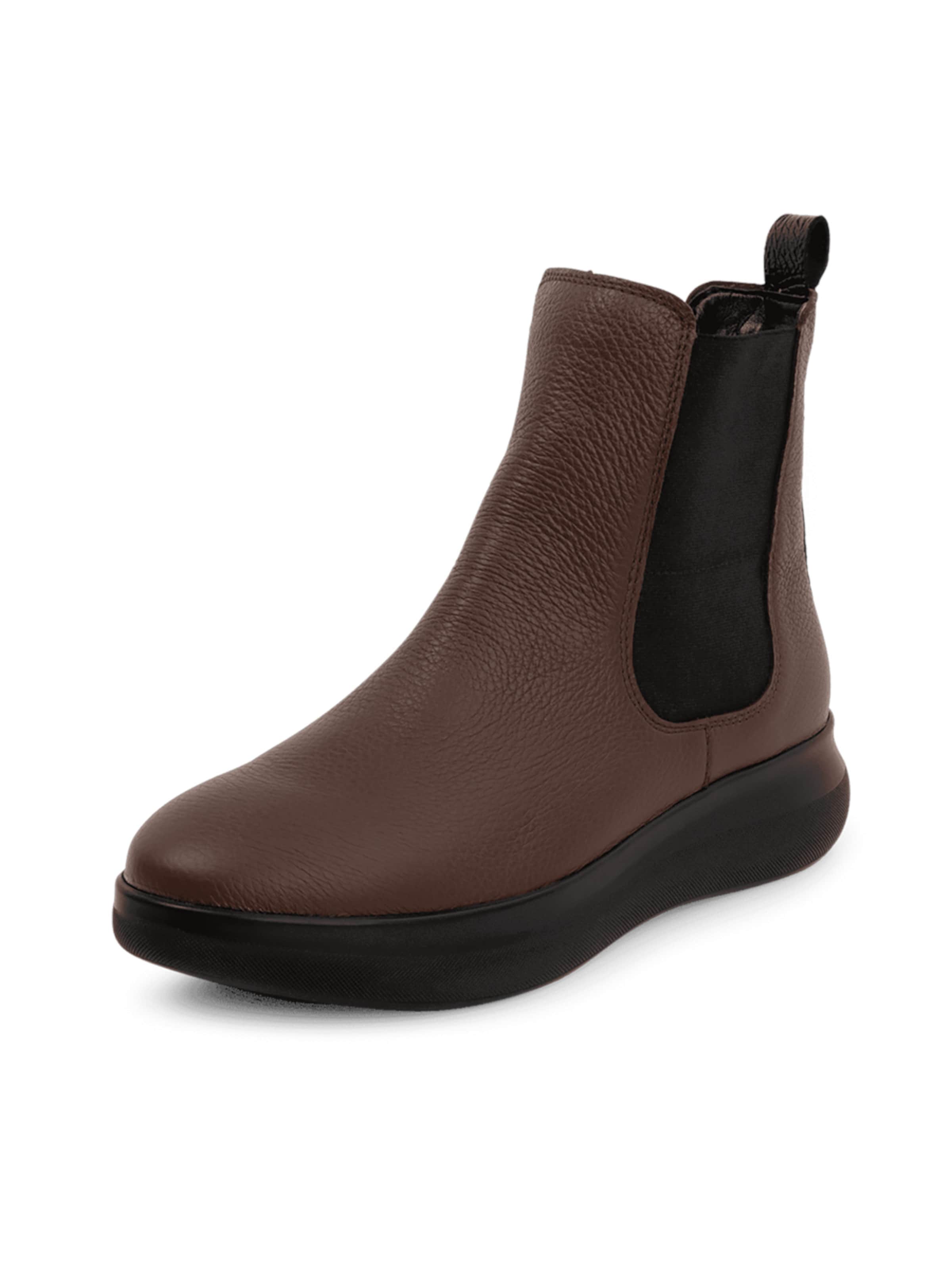 VITAFORM Chelsea Boots in Braun: Vorderseite