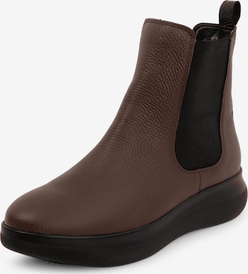 VITAFORM Chelsea Boots in Braun: Vorderseite