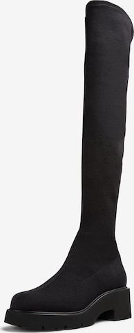 CAMPER Over the Knee Boots 'Milah' in Black: front