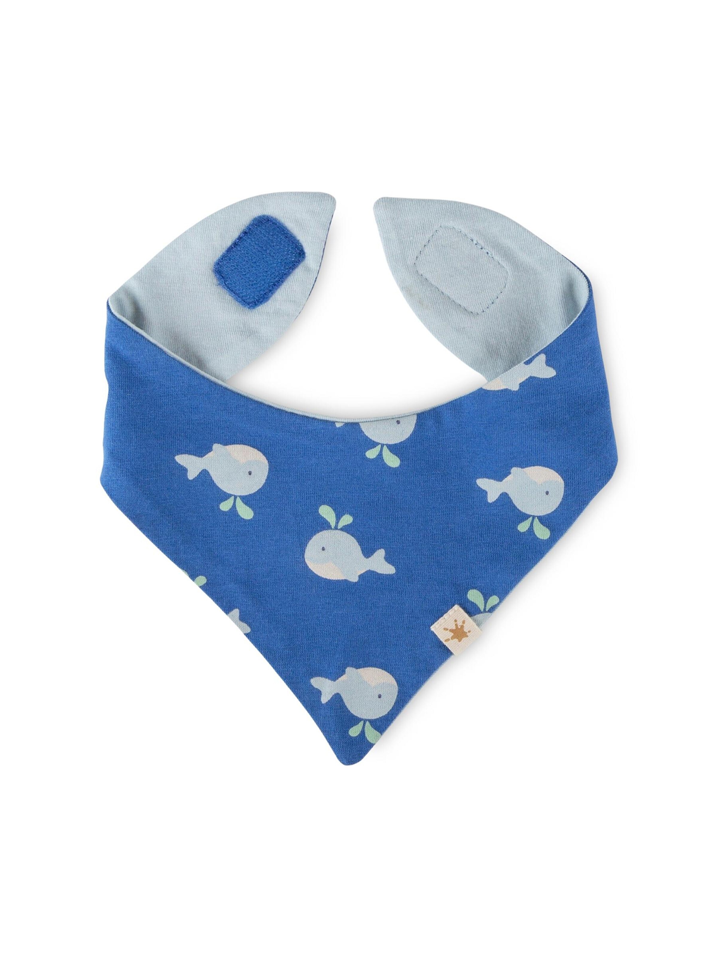 SIGIKID Scarf 'Wendehalstuch Classic Baby' in Blue