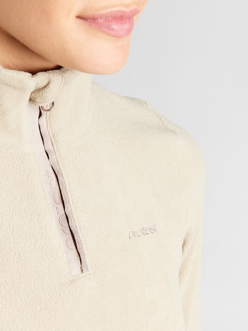 PROTEST Sportpullover 'PRTRemutez' in Beige