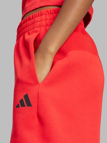 ADIDAS SPORTSWEAR Loosefit Παντελόνι φόρμας 'Future Icons' σε κόκκινο