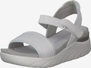 MARCO TOZZI Strap Sandals '28547' in White: front