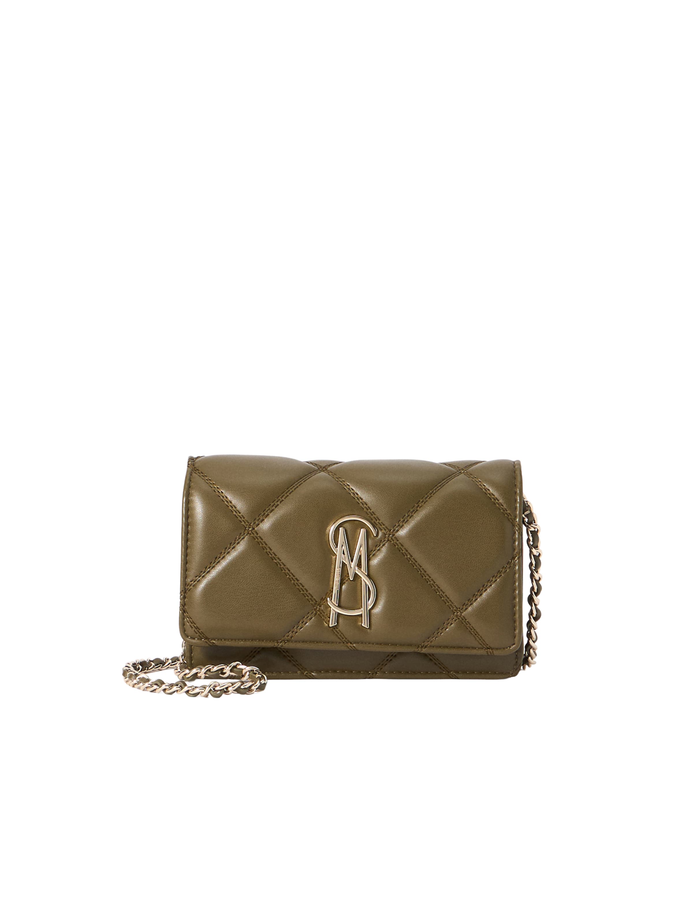 STEVE MADDEN Crossbody Bag 'Bendue' in Green: front