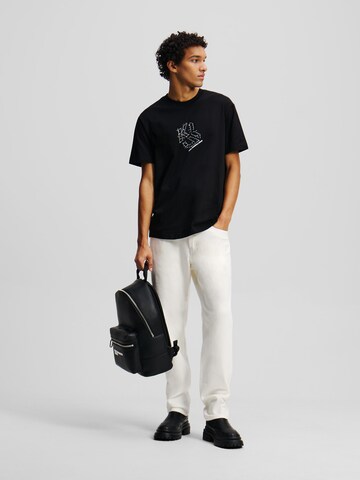 Maglietta di KARL LAGERFELD JEANS in nero