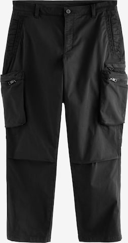 Next Bojówki 'Utility' w kolorze czarny: przód