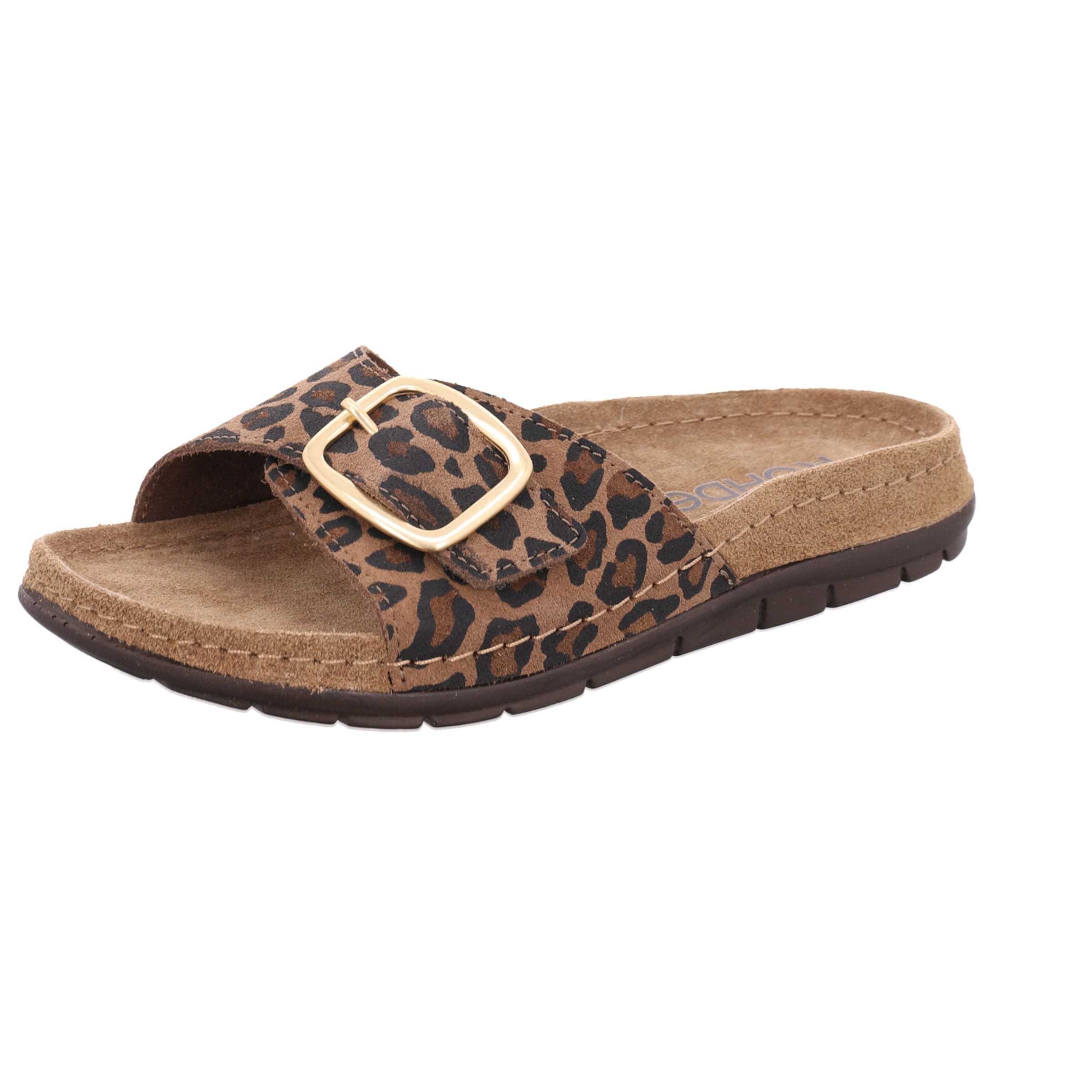 ROHDE Pantolette in Braun: Vorderseite