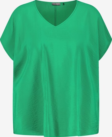 SAMOON Blouse in Green: front