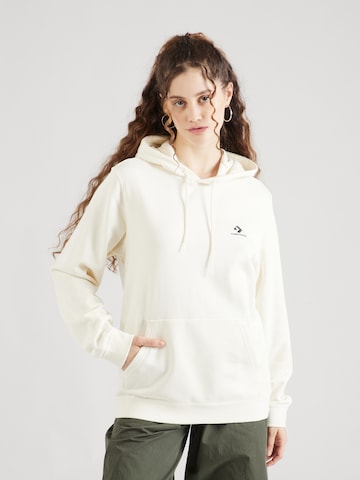 Sweat-shirt CONVERSE en blanc : devant