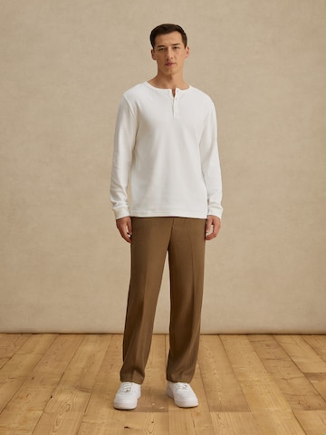 DAN FOX APPAREL Shirt 'Harun' in Wit
